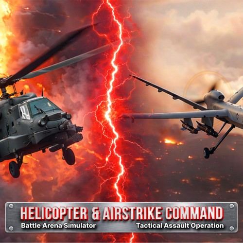 AirStrike Command: Tactical Assault Operation & Helicopter Battle Arena Simulator
