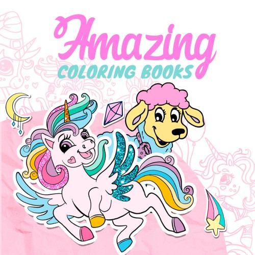 Amazing Coloring Books Bundle