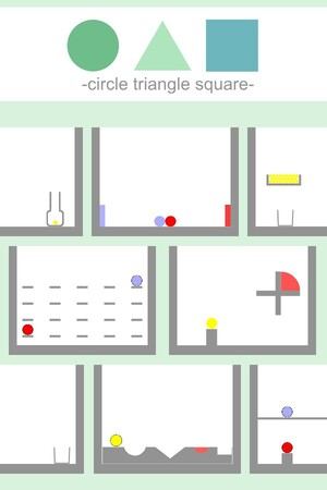 ○ △ □ -circle triangle square-