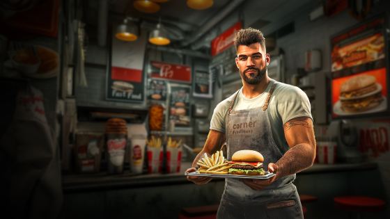 Corner Kitchen Fast Food Simulator
