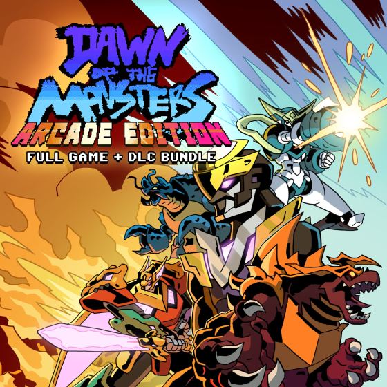 Dawn of the Monsters: juego completo más lote de paquete de DLC de personajes y arcade