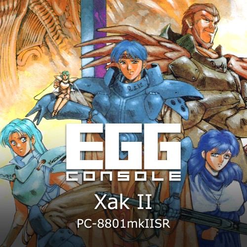 EGGCONSOLE Xak II PC-8801mkIISR