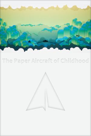 El avión de papel de la Infancia