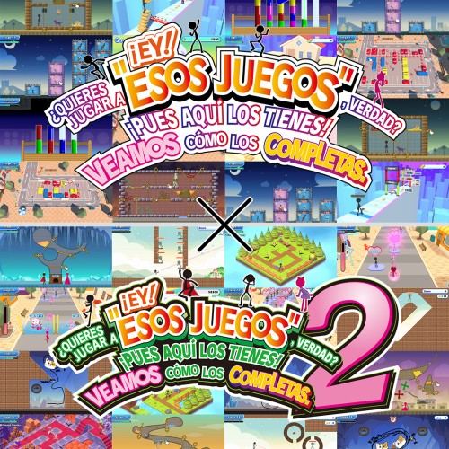 ¡EY! ¿QUIERES JUGAR A "ESOS JUEGOS", VERDAD? ¡PUES AQUÍ LOS TIENES! VEAMOS CÓMO LOS COMPLETAS. 1+2