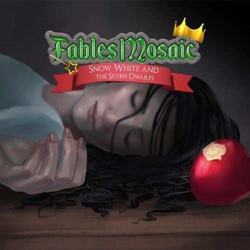 Fables Mosaic: Snow White and the Seven Dwarfs
