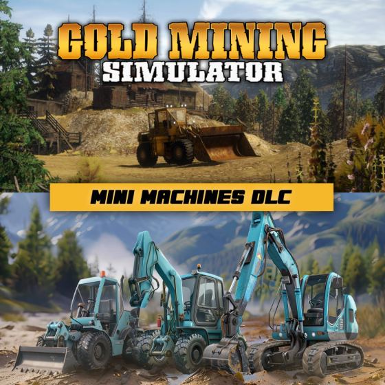 Gold Mining Simulator + Mini Machines DLC (Paquetes para mineros de oro)