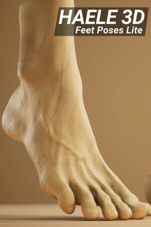 HAELE 3D - Poses de Pies Lite - Referencias de Dibujo