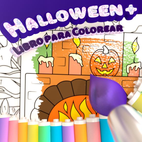 Halloween - Libro para Colorear +
