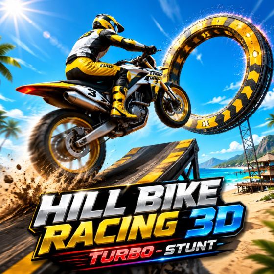 Hill Bike Racing 3D – Turbo Stunt