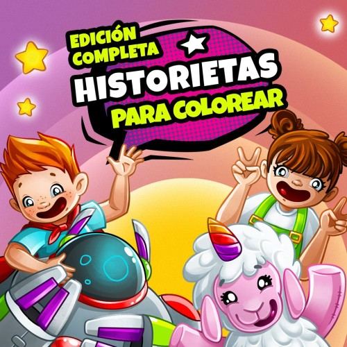 Historietas Para Colorear  - Edición Completa