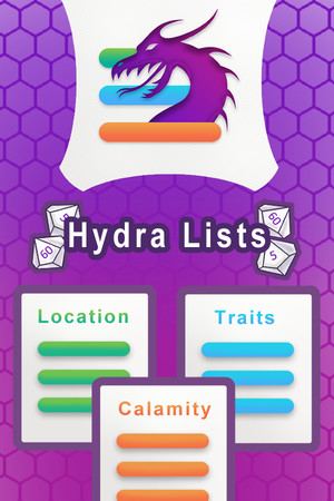 Hydra Lists: Roll Table Maker