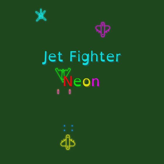 Jet Fighter Neon