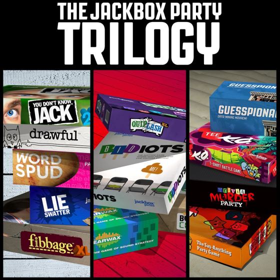 La Trilogía de juegos para fiestas Jackbox