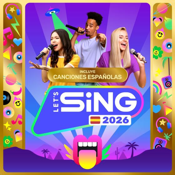 Let's Sing 2026 con éxitos de España - Gold Edition