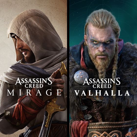 Lote Assassin's Creed Mirage y Assassin's Creed Valhalla