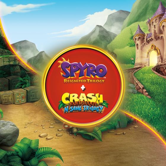 Lote de los juegos Spyro™ + Crash remasterizados