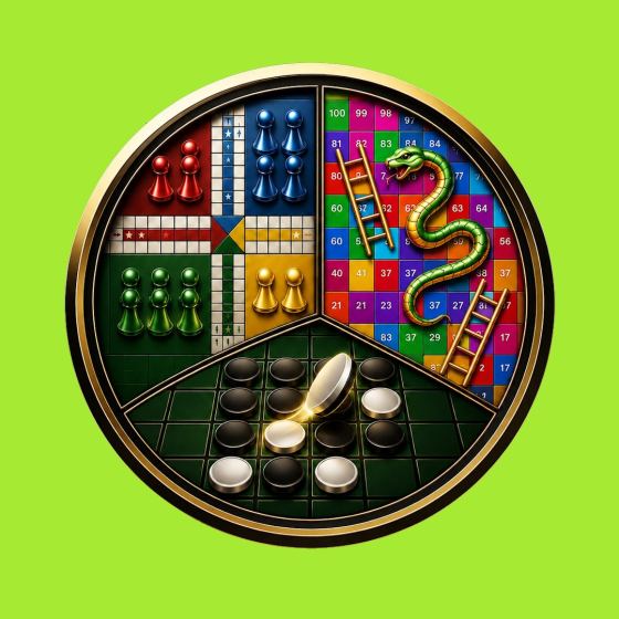 Ludo - Snakes and Ladders - Reversi Package