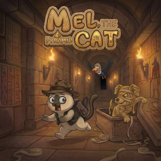 Mel The Pyramid Cat
