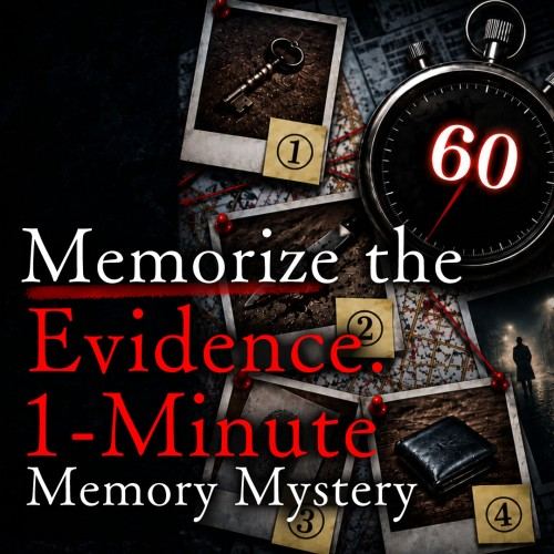 Memorize the Evidence.1-Minute Memory Mystery