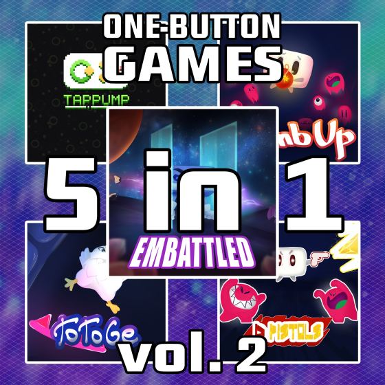 One Button Games 5-in-1 vol. 2 bundle
