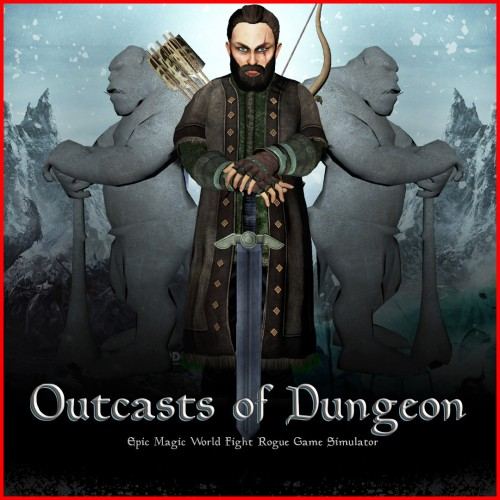 Outcasts of Dungeon: Epic Magic World Fight Rogue Game Simulator