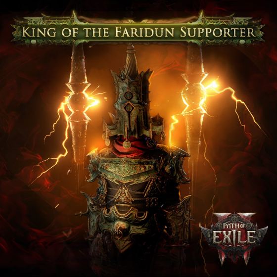 Paquete de fundador de Path of Exile 2: Rey de los faridun