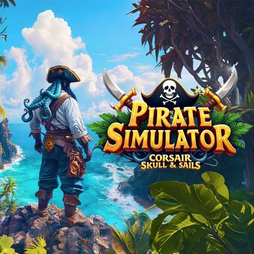 Pirate Simulator - Corsair Skull & Sails