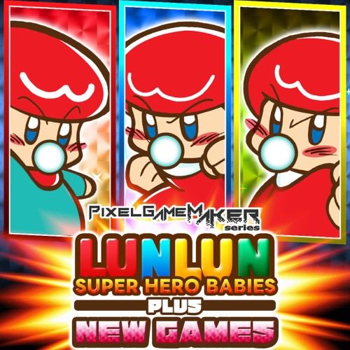 Pixel Game Maker Series LUNLUN SUPER HERO BABIES PLUS NEWGAMES