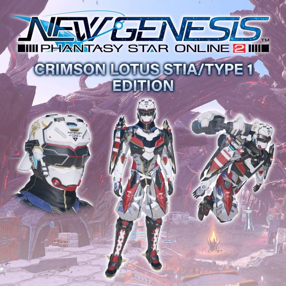 PSO2:NGS - Crimson Lotus Stia/Type 1 Edition