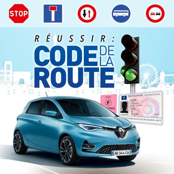 Réussir : Code de la Route - Nouvelle Édition (Código de Tráfico francés)