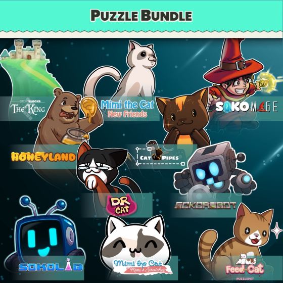 Storyblocks + Cat Games + Soko Games (BUNDLE)