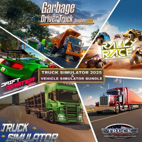 TRUCK SIMULATOR 2025 & VEHICLE SIMULATOR BUNDLE